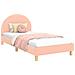 Struttura letto bambini con testata Rosa 80 x 200 cm - Foto miniatura 1