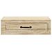 Tavolino da Parete Laterale Rovere Sonoma 59 x 34,5 x 17 cm - Foto miniatura 4