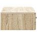 Tavolino da Parete Laterale Rovere Sonoma 59 x 34,5 x 17 cm - Foto miniatura 5