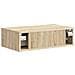 Tavolino da Parete Laterale Rovere Sonoma 59 x 34,5 x 17 cm - Foto miniatura 6