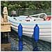 Fendini per barche 2 pz Ø 16 x 58 cm Blu PVC - Foto miniatura 2