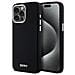 Dkny Liquid Silicone Piccolo Logo Metallico Magsafe Per Iphone 15 Pro Max - Nero - Foto miniatura 1