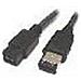 Wentronic CAK IEEE 1394b 9P / 6P 1.8m FIRE WIRE 1.8m Nero cavo firewire - Foto miniatura 1