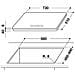 Piano Cottura GOA7523WH a Gas 5 Fuochi Gas Colore Bianco Serie Ambient - Foto miniatura 2