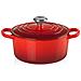 Casseruola tonda ghisa 20cm evolution rosso ciliegio cocotte - Foto miniatura 4