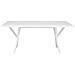 Tavolo Da Pranzo In Color Bianco 180 Cm Lisala - Foto miniatura 11