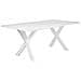 Tavolo Da Pranzo In Color Bianco 180 Cm Lisala - Foto miniatura 1