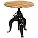 Tavolo Da Bar In Legno Massello Di Mango 75x (76-110) Cm - Foto miniatura 1