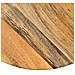Tavolo Da Bar In Legno Massello Di Mango 75x (76-110) Cm - Foto miniatura 7