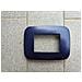 Placca Placchetta Placchette Compatibili Per Serie Axolute Colorate - Blu Metallizzato 3 - Foto miniatura 1