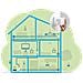 Magic 1 Wifi Mini Multiroom Kit (1200mbit, G. hn, Powerline + Wlan, Mesh)  - Foto miniatura 3
