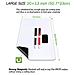 Lavagna Magnetica Frigo Consiglio A3 Con La Nuova Macchia Resistente Tecnologia Dry Erase Blocchetto Per Appunti Per La Casa Kitchen Shopping List Meal Planner Ufficio Comunicazione Sono Disponibili 2 Marker Penne Magnete Eraser - Foto miniatura 2