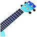 Designer Series Soprano - 346 Millimetri Ukulele Con Hawaiian Flower Design Mano Destra - Burst Con Carry Bag - Foto miniatura 2