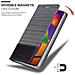 Custodia Compatibile Con Samsung Galaxy M31s In Grigio Nero - Coperchio Protettiva Con Chiusura Magnetica, Funzione Stand E Tasca Per Le Carte - Foto miniatura 7
