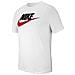 T-shirt Da Uomo Icon Futura Bianco Taglia Xl Cod Ar5004-100 - Foto miniatura 1