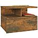 Comodini Pensili Rovere Fumo 2pz 40x31x27 Cm Legno Multistrato - Foto miniatura 2