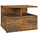 Comodini Pensili Rovere Fumo 2pz 40x31x27 Cm Legno Multistrato - Foto miniatura 3
