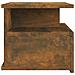 Comodini Pensili Rovere Fumo 2pz 40x31x27 Cm Legno Multistrato - Foto miniatura 5
