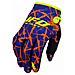 Guanti Cross | Enduro Ufo Plast Element Arancio | Blue - Foto miniatura 1