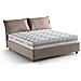 Letto Piazza E Mezza Claudia, Letto Contenitore Con Rivestimento In Tessuto, 100% Made In Italy, Apertura Frontale, Adatto Per Materasso Cm 120x200, Tortora - Foto miniatura 3