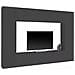 Parete Attrezzata Amel, Set Salotto Porta Tv A 4 Ante, Mobile Soggiorno Multiuso, 100% Made In Italy, Cm 260x30h180, Antracite - Foto miniatura 4