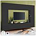 Parete Attrezzata Amel, Set Salotto Porta Tv A 4 Ante, Mobile Soggiorno Multiuso, 100% Made In Italy, Cm 260x30h180, Antracite - Foto miniatura 3
