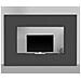 Parete Attrezzata Amel, Set Salotto Porta Tv A 4 Ante, Mobile Soggiorno Multiuso, 100% Made In Italy, Cm 260x30h180, Antracite - Foto miniatura 7
