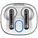 Auricolari Wireless Bluetooth V5.3 Custodia Di Ricarica Con Display Bianco - Foto miniatura 3