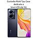 Custodia Tpu Silicone Cover Case Per Vivo V29 Lite 5g Black - Foto miniatura 2