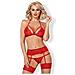 Completo Sexy Rosso - S /m - Foto miniatura 1