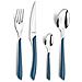 Posate Amefa Eclat Blu Marino Metallo (24 Pcs) - Foto miniatura 1