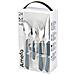 Posate Amefa Eclat Blu Marino Metallo (24 Pcs) - Foto miniatura 2