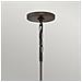 Lampadario Industrial Nordico Astrid Metallo Bronzo Opaco 3 Luci E14 - Foto miniatura 3
