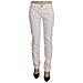 Jeans Skinny Casual In Denim Elasticizzato In Cotone Bianco - W31 - Foto miniatura 1