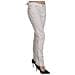 Jeans Skinny Casual In Denim Elasticizzato In Cotone Bianco - W31 - Foto miniatura 2