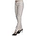Jeans Skinny Casual In Denim Elasticizzato In Cotone Bianco - W31 - Foto miniatura 3