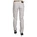Jeans Skinny Casual In Denim Elasticizzato In Cotone Bianco - W31 - Foto miniatura 4