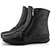 Munchen Booties Stivaletti Pelle Scarpe Donna Nero Eu 39, 12-48539-61 - Foto miniatura 3