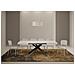 Tavolo allungabile 90x130/234 cm Karida bianco frassino gambe antracite - Foto miniatura 3