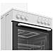 CUCINA 60X60 FELETTR VENTILATO 4F BIANCO CLASSE A COPERCHIO VETRO - Foto miniatura 6