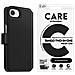 Custodia Folio Per Iphone 16e Modello Tango 2-in-1 Con Porta Carte, Nero - Foto miniatura 4