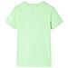 Maglietta per Bambini Verde Neon 116 - Foto miniatura 2