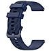 Cinturino Per Orologio In Silicone Per Garmin Vivoactive 4/3/venu Blue 22 Mm - Foto miniatura 1