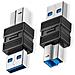 Adattatore Usb 3.0 B Maschio (m) A A Maschio (usb-m) - Confezione Da 2 - Foto miniatura 1