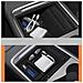 Organizzatore Console Centrale Per Auto Tesla Model 3/y 2019-23 Nero - Foto miniatura 4