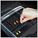 Organizzatore Console Centrale Per Auto Tesla Model 3/y 2019-23 Nero - Foto miniatura 5
