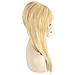 Fvcent Parrucca In Stile Vintage Retro Liscia Bionda Con Frangia Circonferenza 50 Cm - Foto miniatura 5