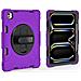 Custodia Per Ipad Mini 6 8.3"" Con Supporto E Alloggiamento Per Stilo Viola - Foto miniatura 1