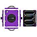 Custodia Per Ipad Mini 6 8.3"" Con Supporto E Alloggiamento Per Stilo Viola - Foto miniatura 4