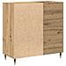 Armadio per dischi in legno usato 84,5x38x89 cm in legno ingegnerizzato - Foto miniatura 5